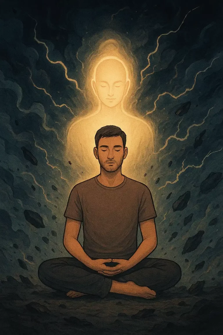 Meditating over your higher self